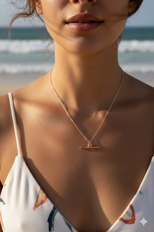 Toggle Women Dainty Necklace - Nimé By Shop Trendys