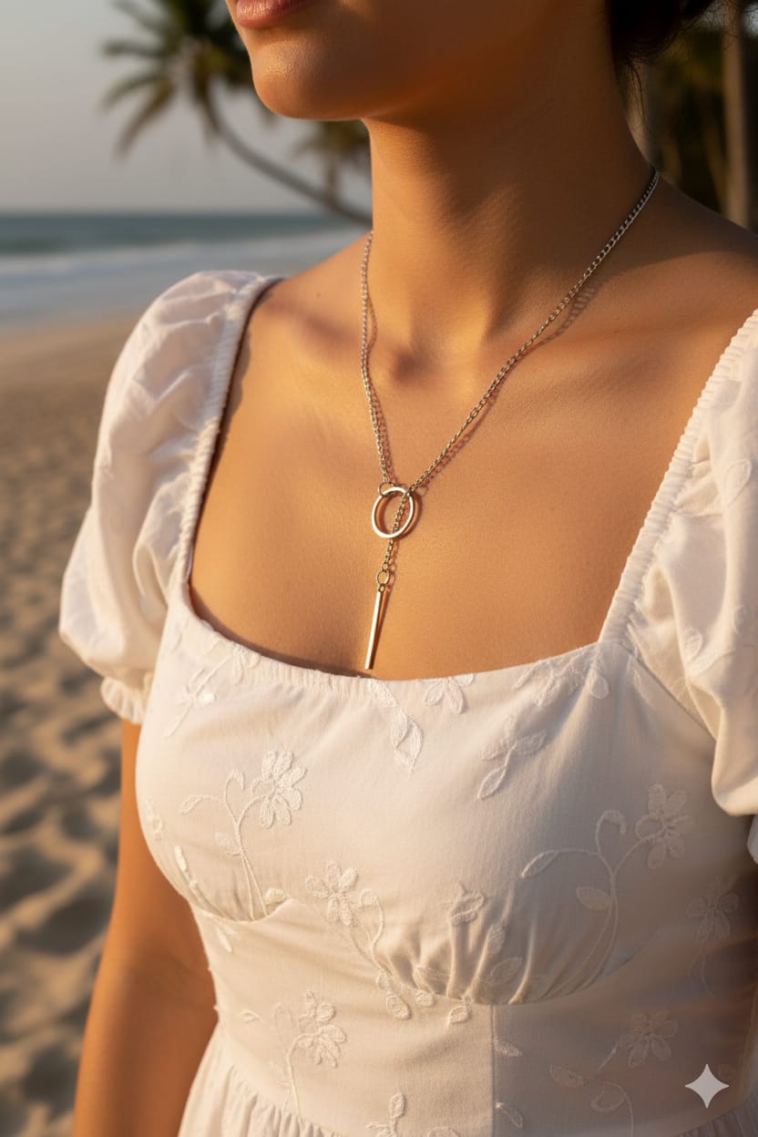 Toggle Women Dainty Necklace - Nimé By Shop Trendys