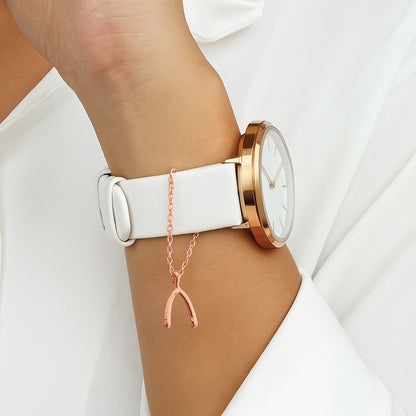 Wish Bone Watch Charm - Nimé By Shop Trendys