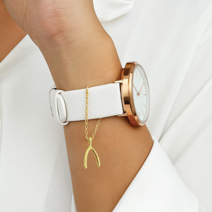 Wish Bone Watch Charm - Nimé By Shop Trendys