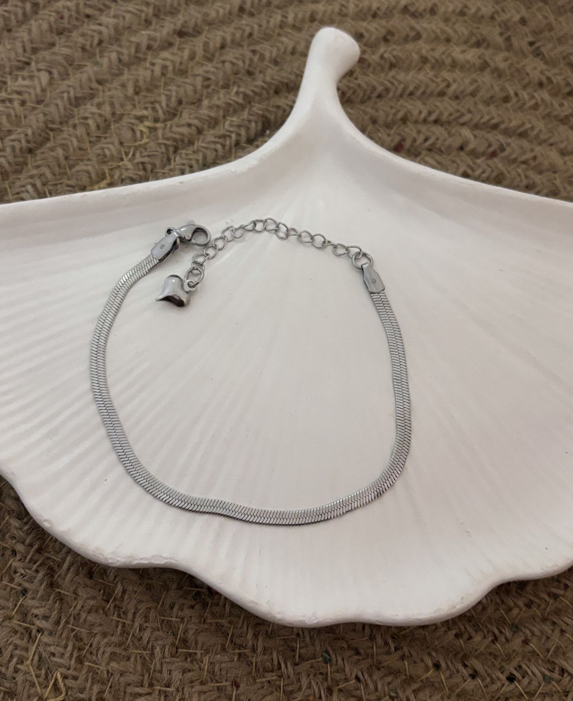 Stainless Steel silver Snake Chain Bracelet(Anti Tarnish)