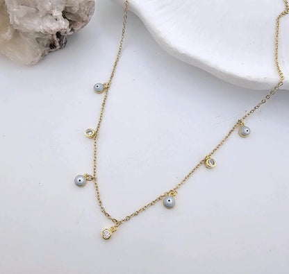 Celeste Charm Women Necklace (Anti Tarnish)