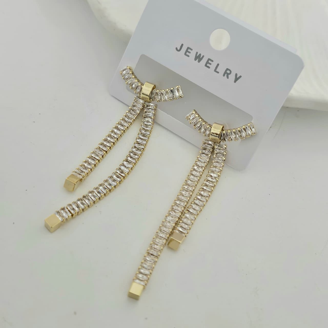 Diamond Dangler Earrings