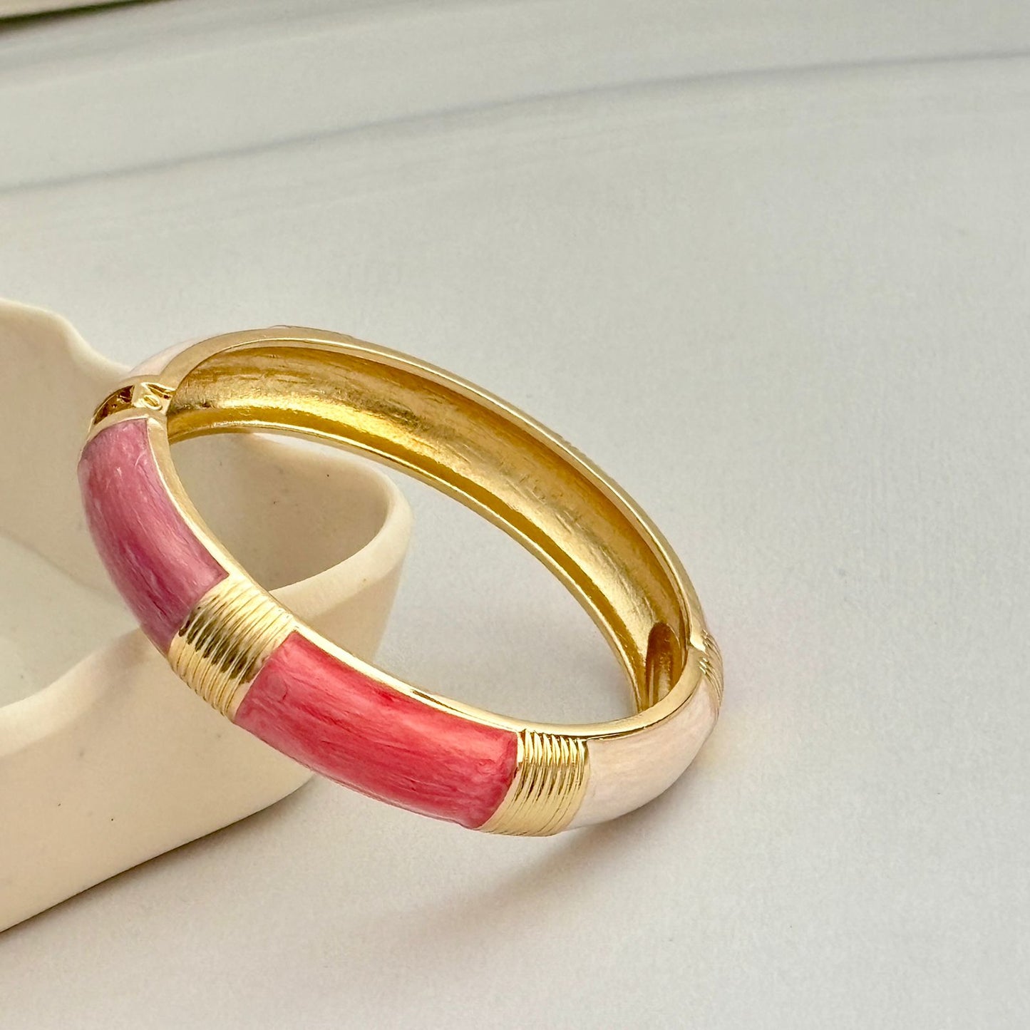 Women Elegant Enamel Kada Bracelet