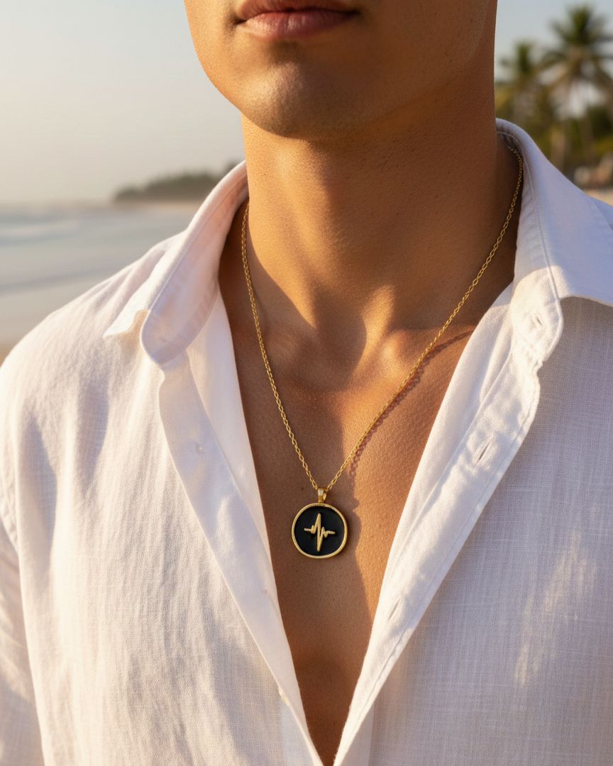 Men Galaxy Chain Necklace - Nimé By Shop Trendys