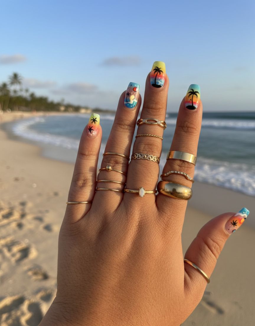 D15 Ring Set (12 Rings ) - Nimé By Shop Trendys