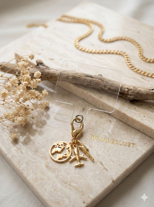 Wanderlust Phone Charm - Nimé By Shop Trendys