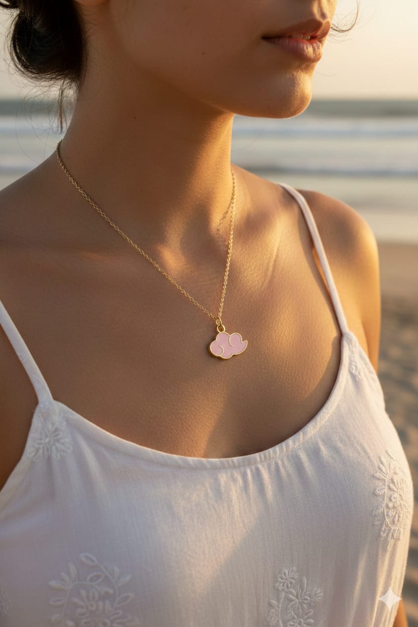 Cloud Women Dainty Necklace - Nimé By Shop Trendys
