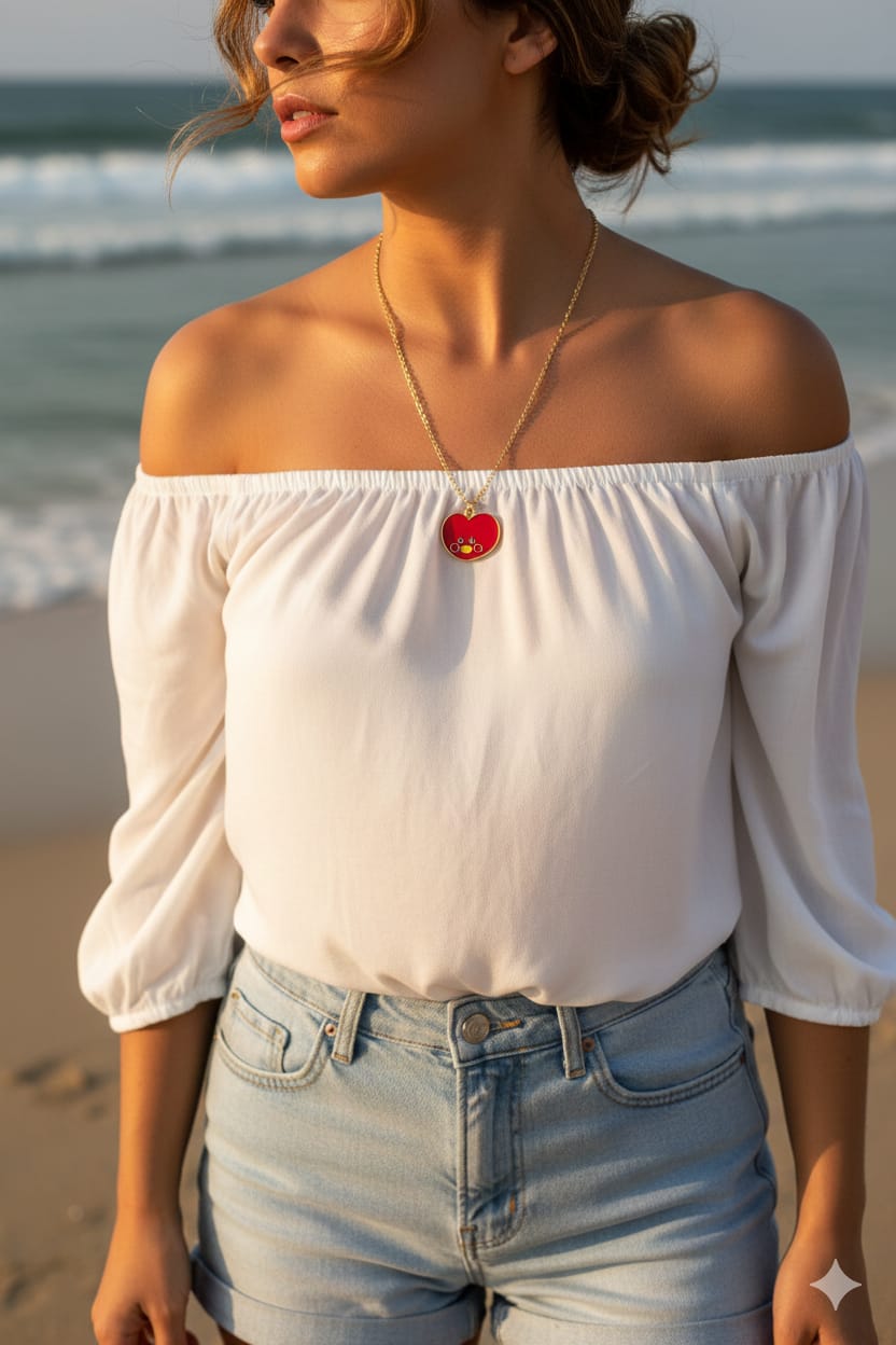 BT 21 Dainty Woman Necklace - Nimé By Shop Trendys